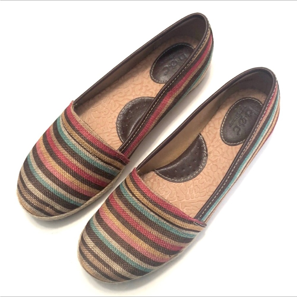 B.O.C Multi-Color Fabric Upper Slip-On Espadrilles size 8